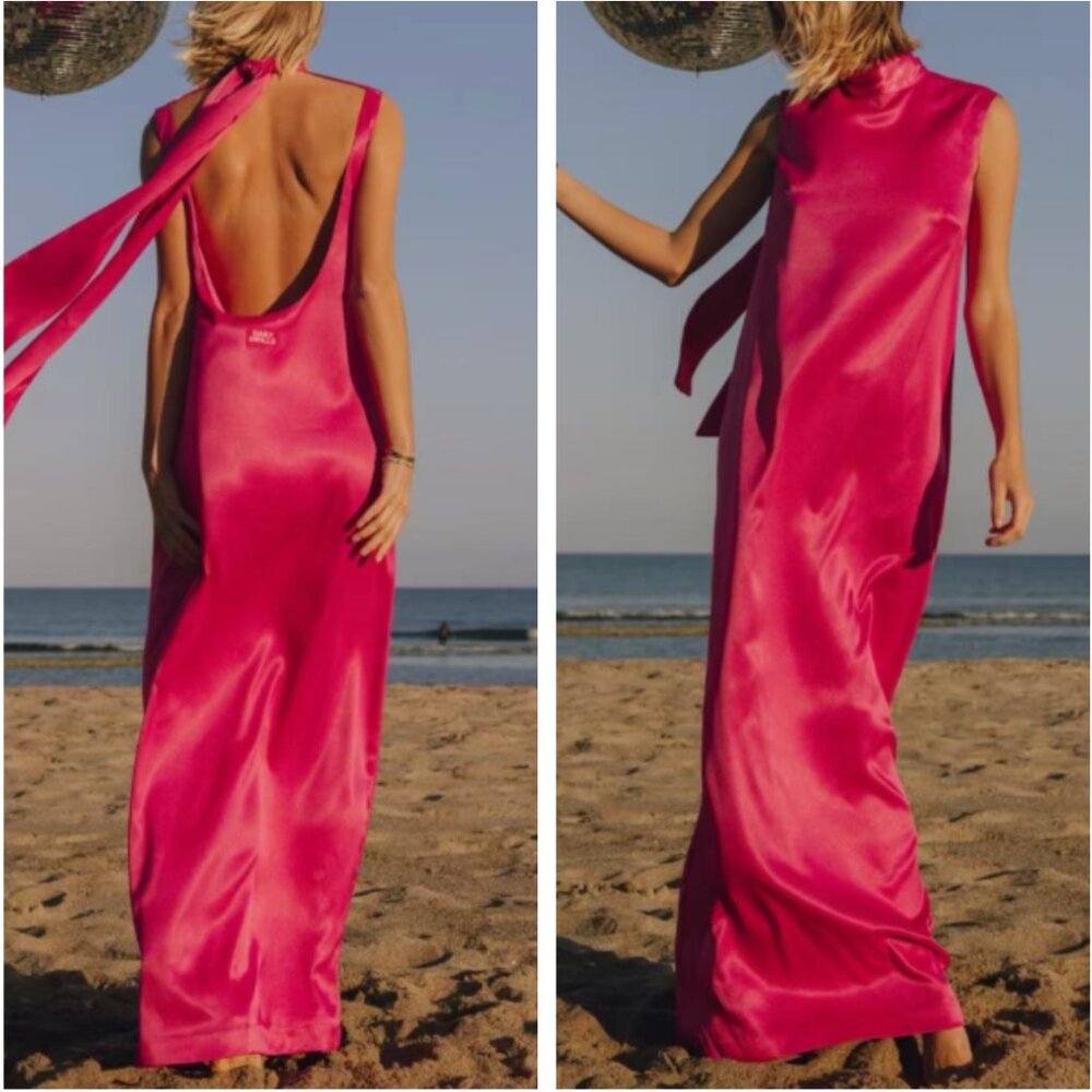Daily Drills Pink Maxi Dress